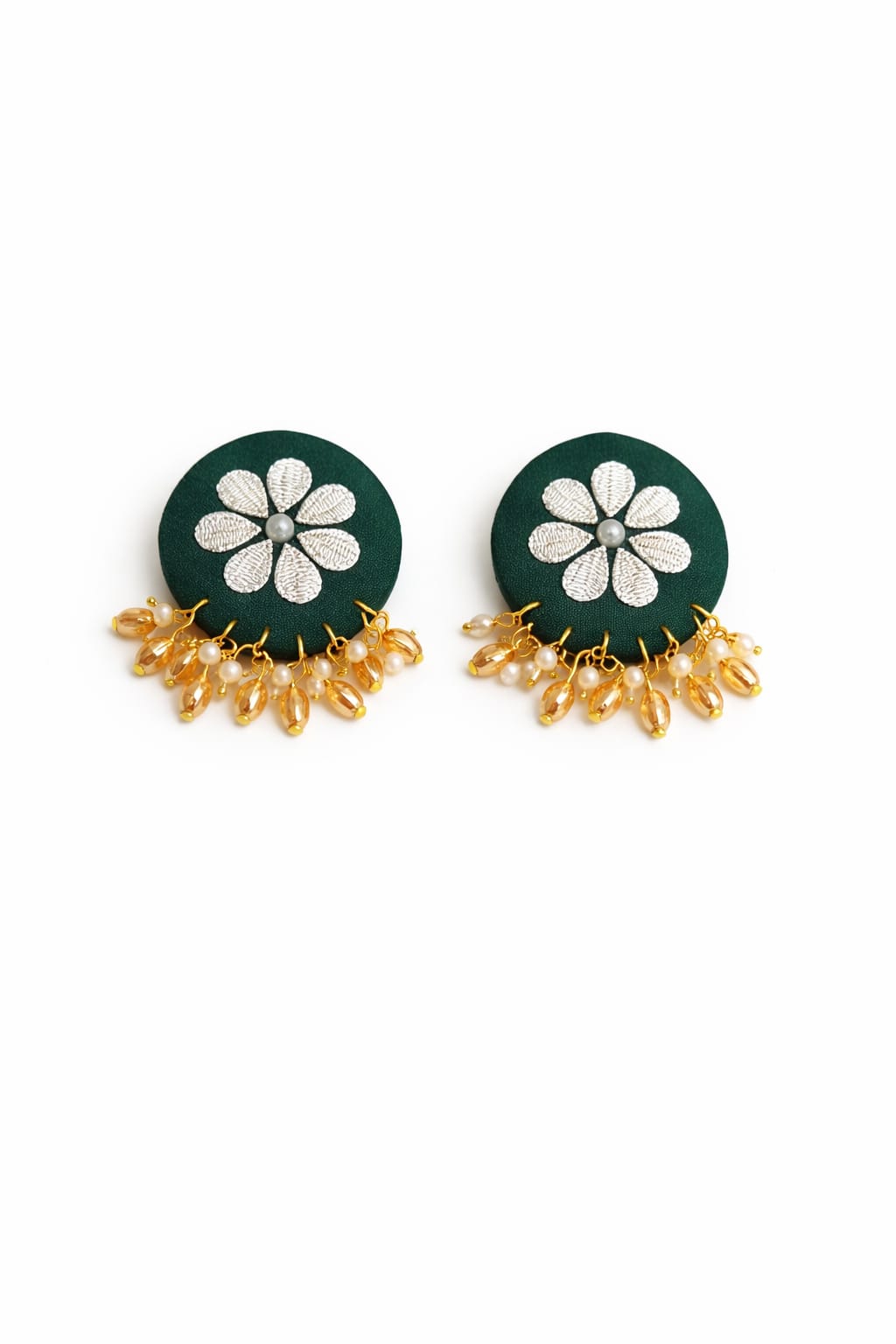 COLOURFUL SRINGAAR EARRINGS - LEENAALANKAR
