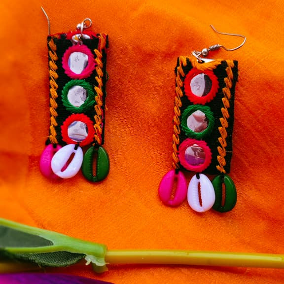 FABRIC RANGILO EARRINGS