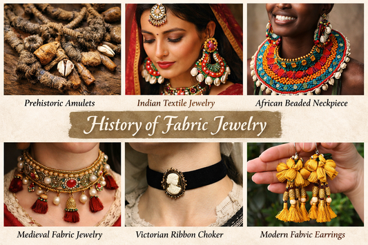 A glimpse to the history - Origins of Fabric Jewelry