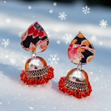 FABRIC EARRINGS - GULNAAR