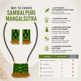SAMBALPURI FABRIC MANGALSUTRA