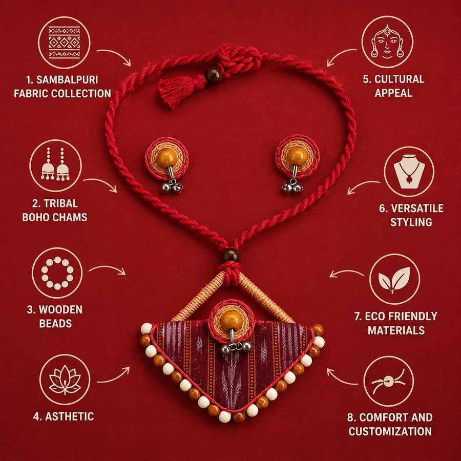 CRIMSON TRIBAL LUXE