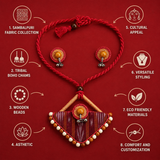 CRIMSON TRIBAL LUXE