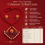CRIMSON TRIBAL LUXE