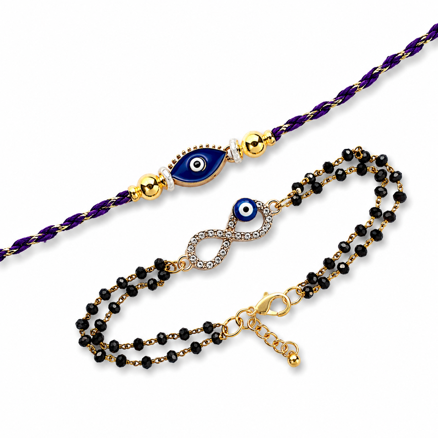 EVIL EYE RAKHI SET