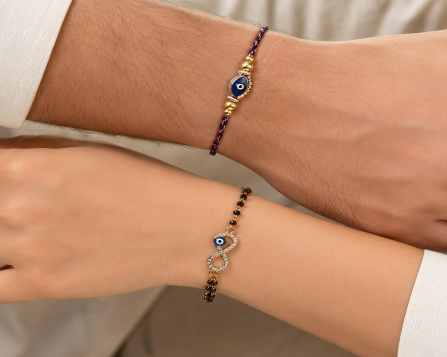 EVIL EYE RAKHI SET