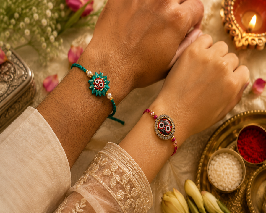 Jagannath Rakhi Set