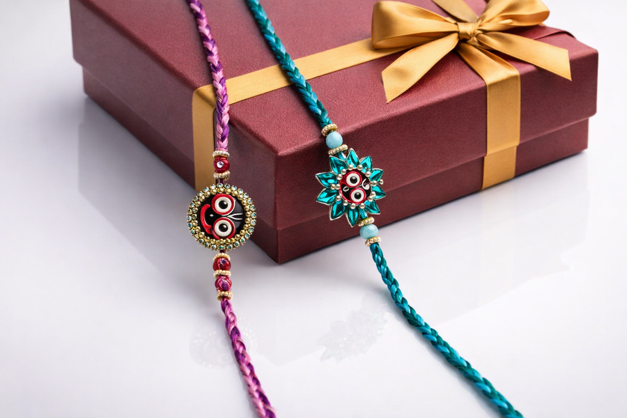 Jagannath Rakhi Set