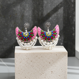 FABRIC EARRINGS - PHOOLWARI