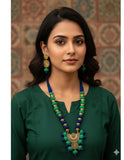 COTTON BEAD NECKLACE - NEELKAMAL