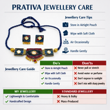 SAMBALPURI FABRIC CHOCKER NECKLACE - PRATIVA