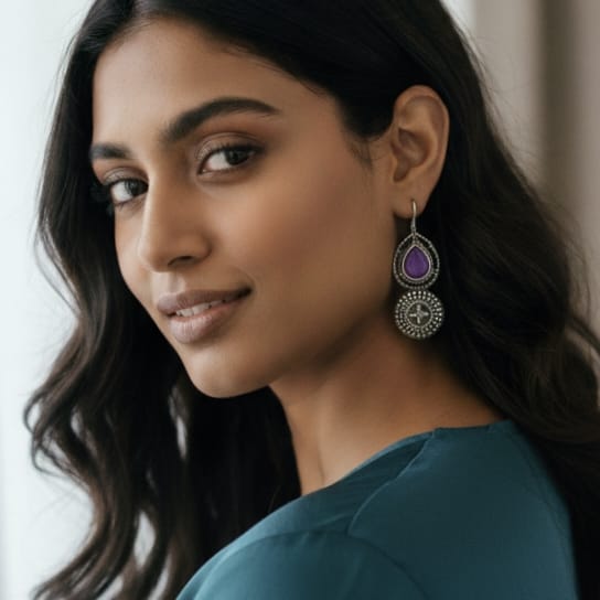 PURPLE PENDENT