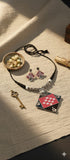 PINK SAMBALPURI NECKLACE