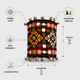 THE FABRIC RANGILA CUFF BRACELET