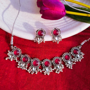 RED DIMOND NECKLACE