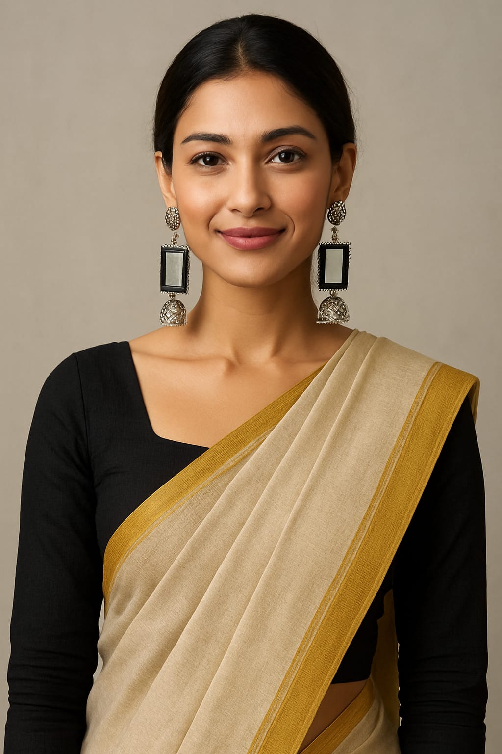 FABRIC RAATKALI EARRINGS
