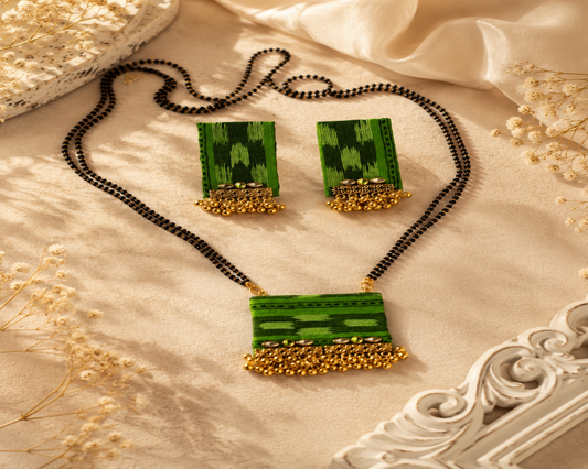 SAMBALPURI FABRIC MANGALSUTRA