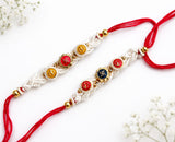 SWASTIK RAKHI SET