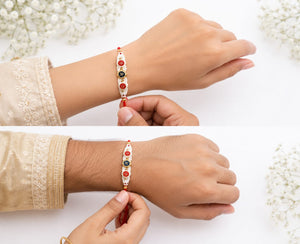 SWASTIK RAKHI SET