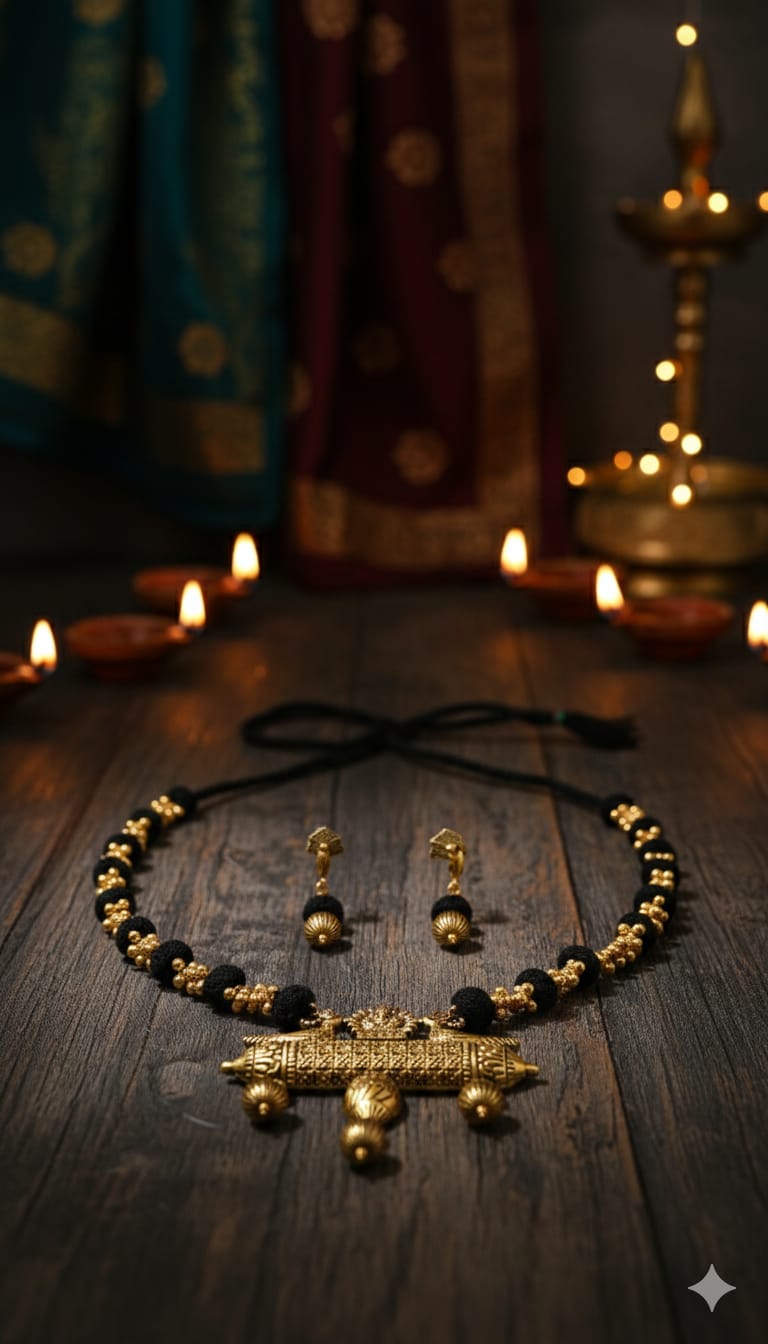 BEADED SHREE GANESHA NECKLACE