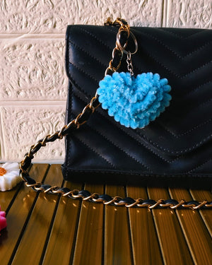 HANDCRAFTED PIPE CLEANER KEYCHAIN