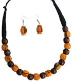 FABRIC WOODEN JEWELLERY SET (ANIKA-SERENITY-VANMALA)