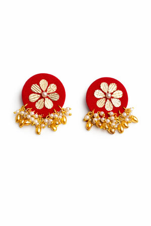 COLOURFUL SRINGAAR EARRINGS - LEENAALANKAR