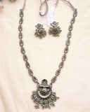 OXIDISED NECKLACE SET